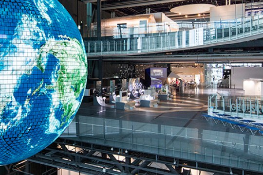Permanent exhibitions at Miraikan, host of the 2017 Science Centre World Summit