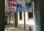 #Ecsite2017 banner at the Alfandega congress centre, Porto, Portugal